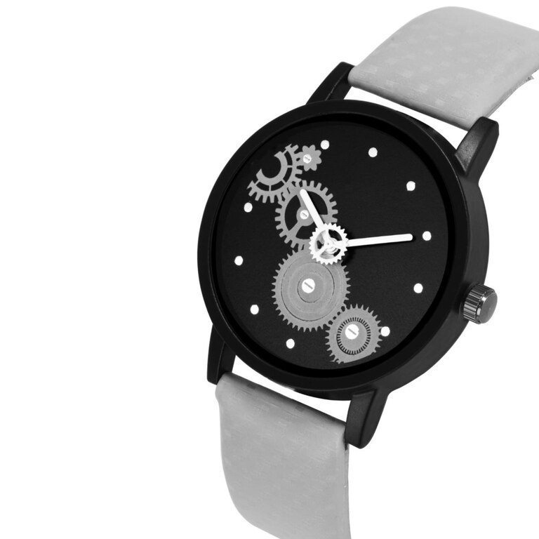 Fashion Now Black Dial Men Casual Wrist Watch